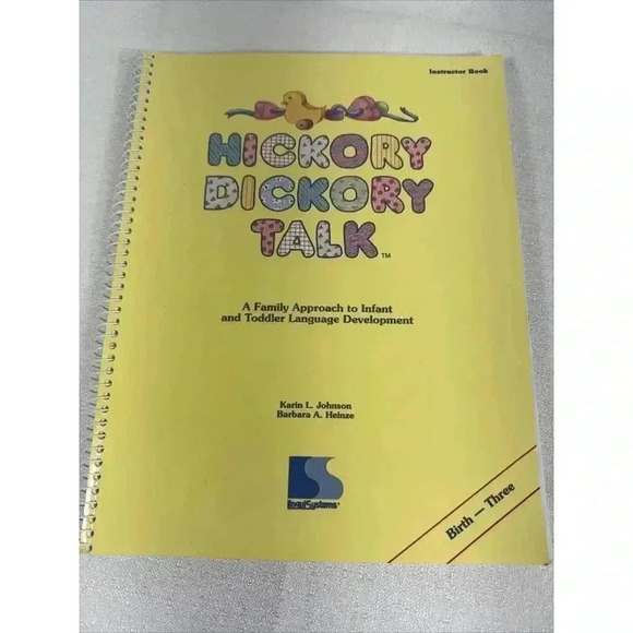 Hickory Dickory Talk‎ INSTRUCTOR Book - Picture 1 of 8